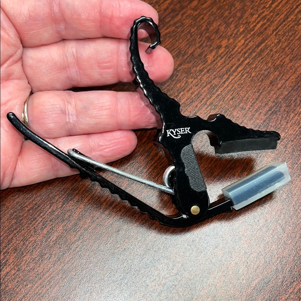 Kyser Black Guitar Capo